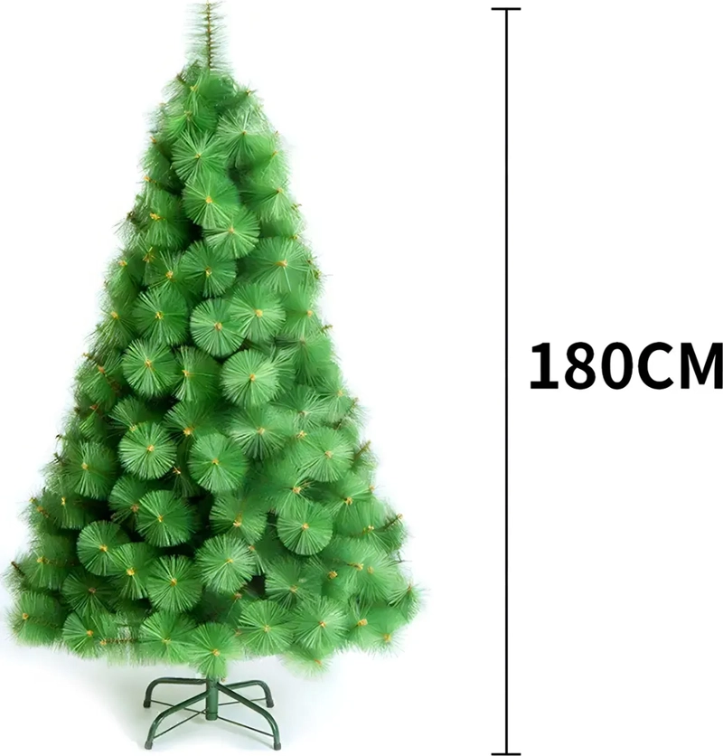 ARBOL DE NAVIDAD PINO 1.8M PASCUA ARTIFICIAL FRONDOSO VERDE - 4