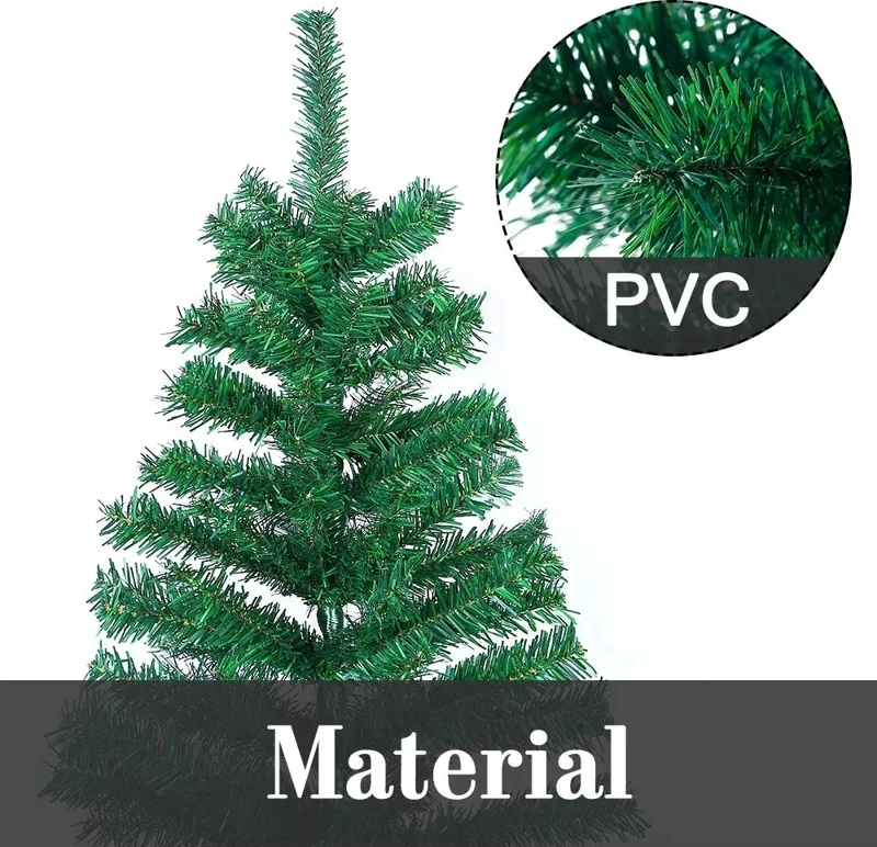 ARBOL DE NAVIDAD 2M.10CM DECORACION VERDE - 2