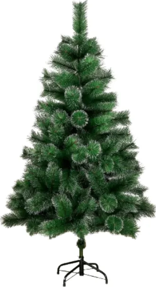ARBOL DE NAVIDAD ARTIFICIAL VERDE 180CM CON EFECTO NIEVE BLANCO - 1