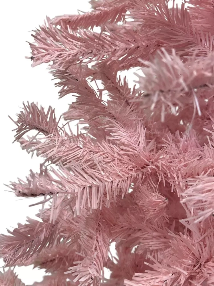 ARBOL NAVIDAD ROSADO PINO 180CM DECORACION NAVIDEÑA ROSA - 2