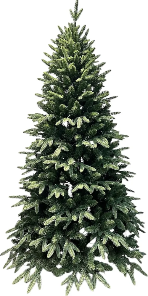 ARBOL DE NAVIDAD VERDE FRONDOSO 210 CM REALISTA DECORACION - 2