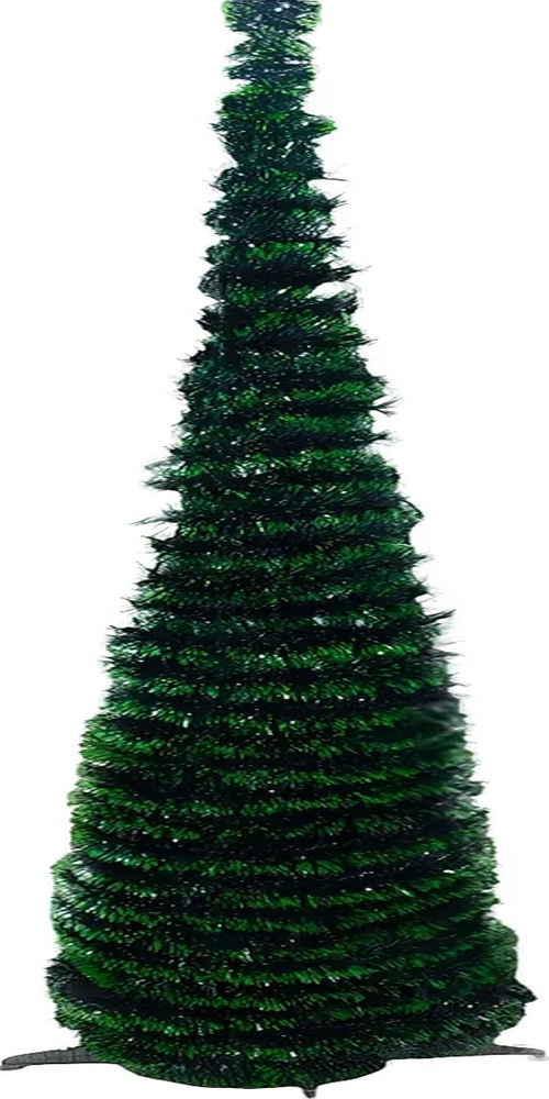 ARBOL DE NAVIDAD ARTIFICIAL PLEGABLE FACIL ARMADO 150CM - 7