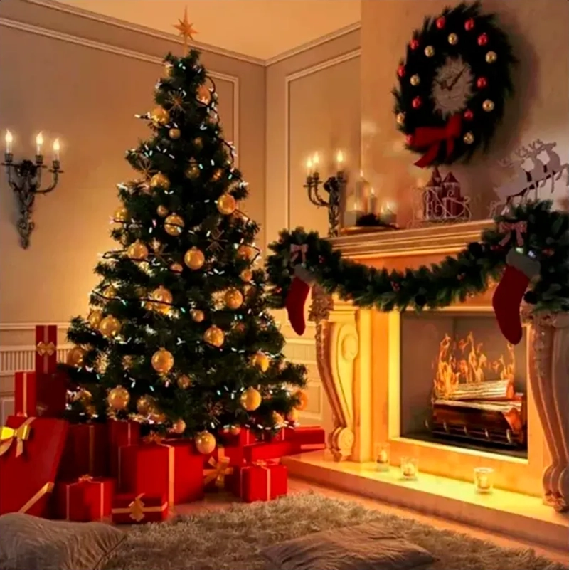 ARBOL DE NAVIDAD PINO T 1.5M PASCUA ARTIFICIAL FRONDOSO VERD VERDE - 2