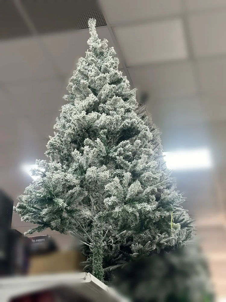 ARBOL DE NAVIDAD EFECTO NEVADO 180 CM DECO NAVIDAD - 6