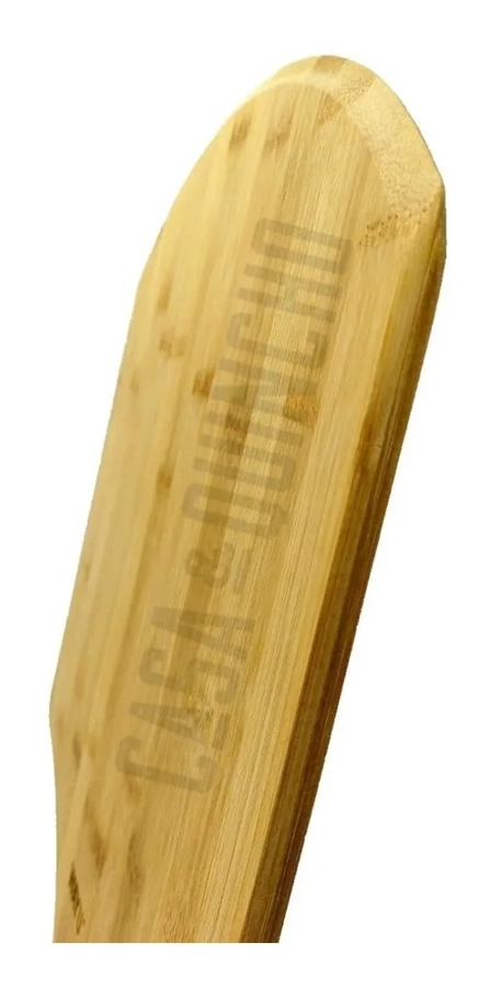 TABLA PIZZA DE MADERA DE BAMBOO WAYU COLOR CAFE - 2