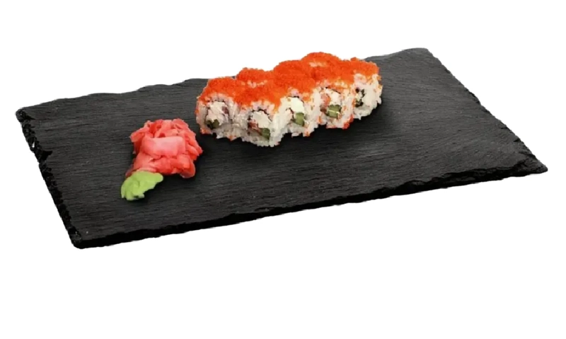 TABLA PIEDRA PIZARRA PRESENTACION PLATO RECTANGULAR 30X15CM LISA NEGRO - 2