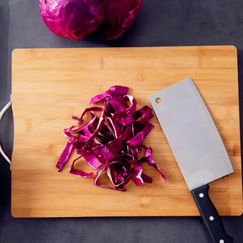 TABLA DE CORTAR CON MANGO PARA BARBACOA DE COCINA DE 20X30CM - 1
