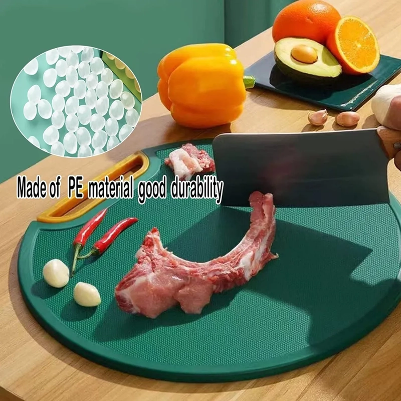 TABLA DE CORTAR PROFESIONAL RESISTENTE ANTIDESLIZANTE 1 UND REDONDA - 5