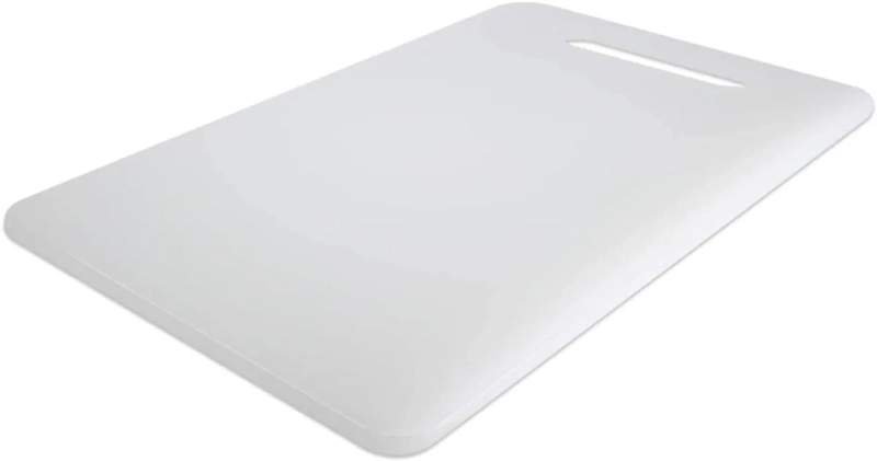 TABLA DE CORTAR DE PLASTICO CON ASAS MATERIAL PP SEGURO37X23 COLOR BLANCO RECTANGULAR - 2