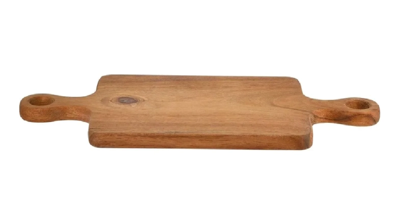 TABLA PARA SERVIR DE MADERA ACACIA 40X18X1.5CM LISO MARRON - 1