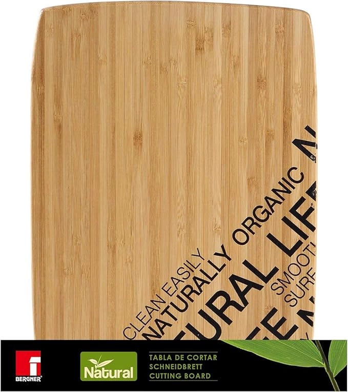 TABLA DE CORTE 30X22X1,5CM BAMBOO NATURAL - 2