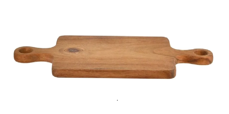 TABLA DE MADERA PARA SERVIR APERITIVO 40X18*1.5CM LISA MARRON - 1