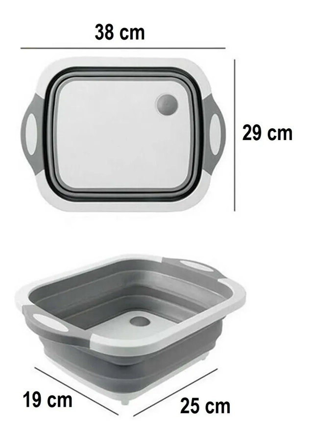 TABLA DE PICAR PLASTICA TABLA PARA CORTAR MULTIUSOS COCINA - 2