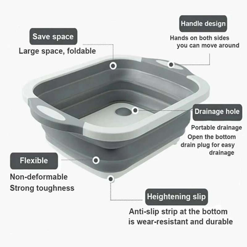 TABLA DE PICAR PLASTICA TABLA PARA CORTAR MULTIUSOS COCINA - 6