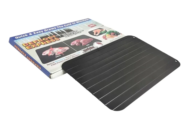 BANDEJA PARA DESCONGELAR RAPIDO TABLA DE ALUMINIO P/ CARNES - 2
