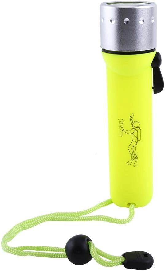 LINTERNA DE BUCEO SUMERGIBLE 50 METROS 3W 120 LM - 3
