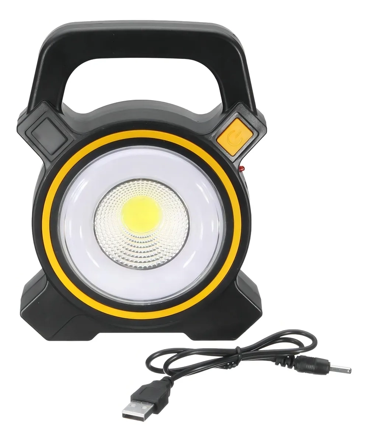 LINTERNA FOCO LED SOLAR RECARGABLE PARA CAMPING CON USB COLOR DE LA LINTERNA JY-819 - 2