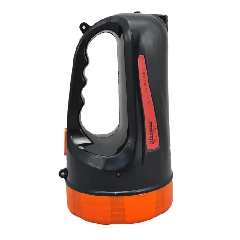LINTERNA LED DE MANO RECARGABLE 15 LED DEJAVU BLANCO NEGRO - 1