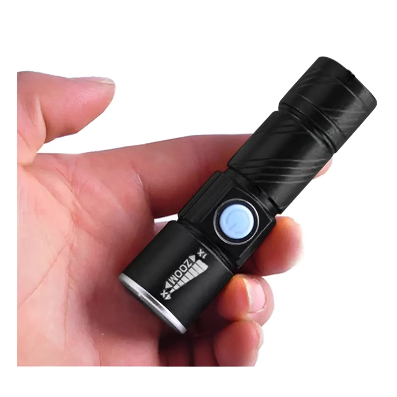 LINTERNA UV ULTRAVIOLETA LED RECARGABLE USB DETECTOR BILLETE - 1