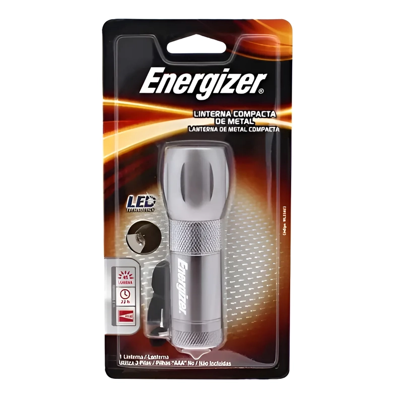 LINTERNA METAL LED ENERGIZER ML33 COMPACTA METALICA - 1