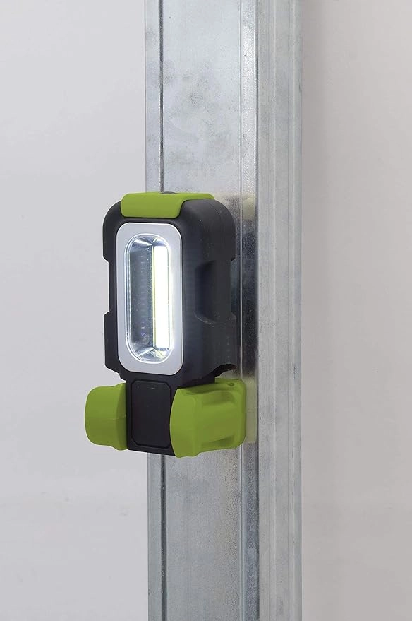 PACK 12 UNIDADES DE LINTERNAS 1 COB 3 LED CON IMAN Y GANCHO BLANCO - 2