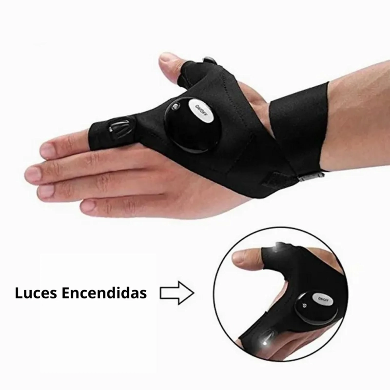 LINTERNA LED COB 800 LUMENS LLAVERO GANCHO MOSQUETON IMAN BLANCO NEGRO - 1