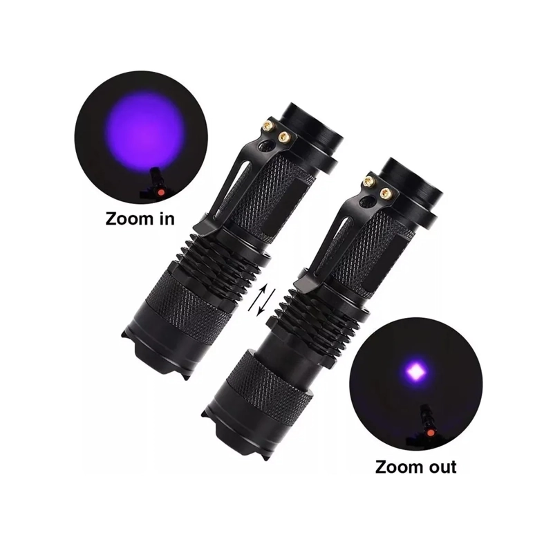 X2 LINTERNA LUZ ULTRAVIOLETA LINTERNAS RECARGABLES LINTERNA - 1