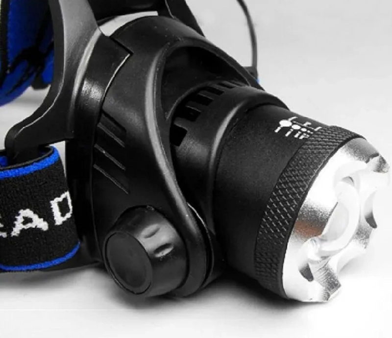 PACK X2 LINTERNA FRONTAL DE CABEZA LED RECARGABLE 1600 L - 2