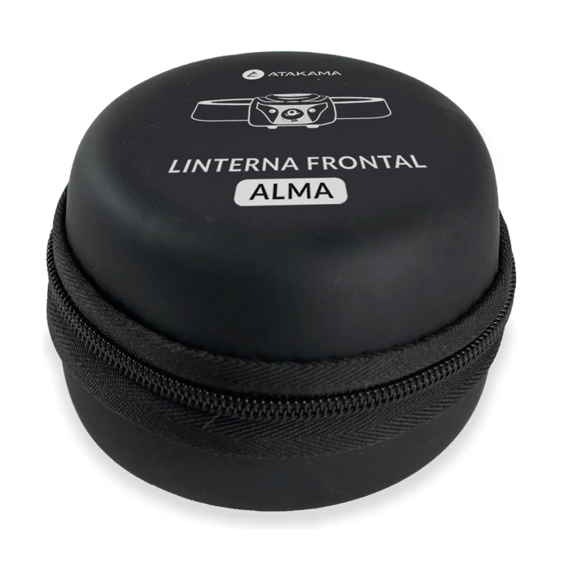 LINTERNA FRONTAL ALMA 195 LM ATAKAMA OUTDOOR LINTERNA NEGRO LUZ BLANCO - 2