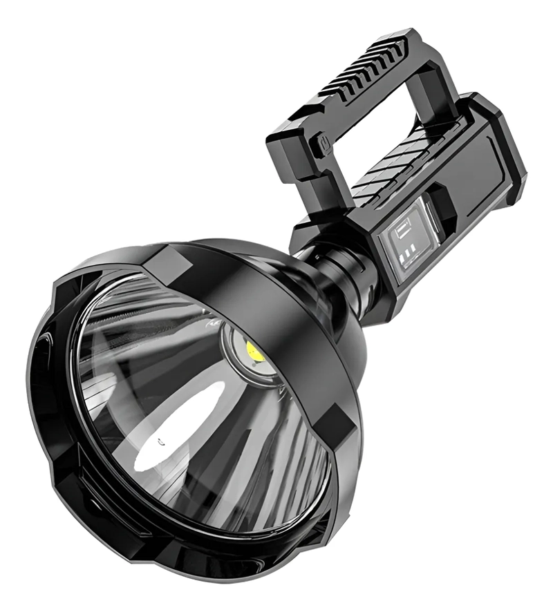 LINTERNA LED LARGO ALCANCE 600 METROS USB TRIPODE LED W590 COLOR DE LA LINTERNA NEGRO - 2
