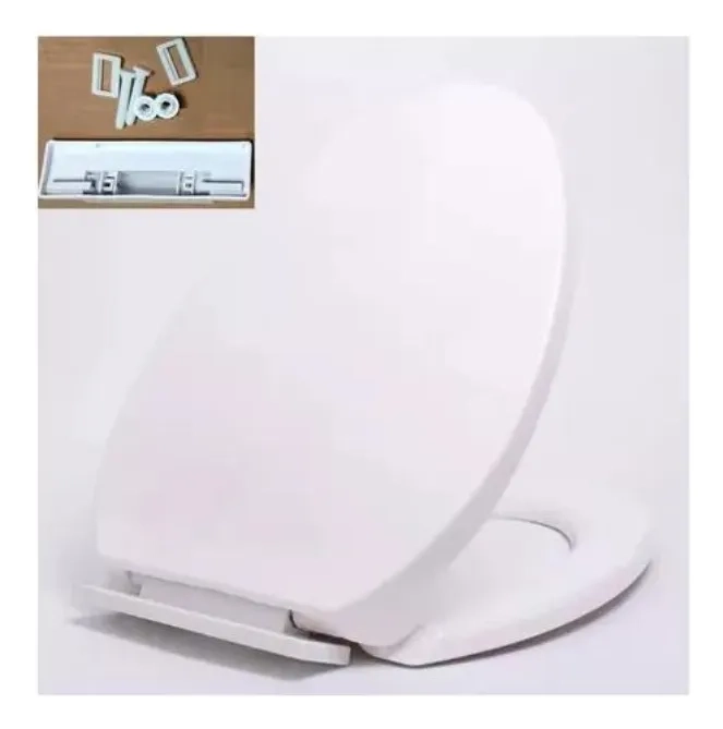 ASIENTO Y TAPA WC DE CIERRE LENTO BLANCA MODERN BLANCO - 1