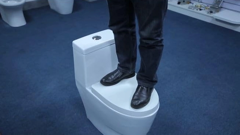 TAPA WC DE MADERA ACIENTO INODORO MEDIDAS 42X36 BLANCO - 2