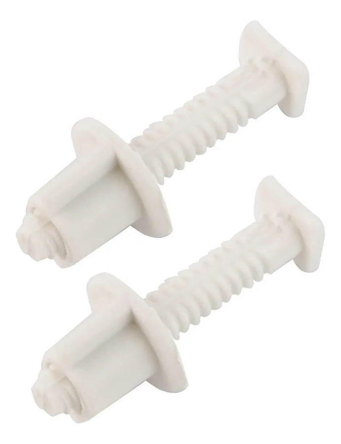 TAPA DE INODORO BAÑO DE PLASTICO BLANCO - 4