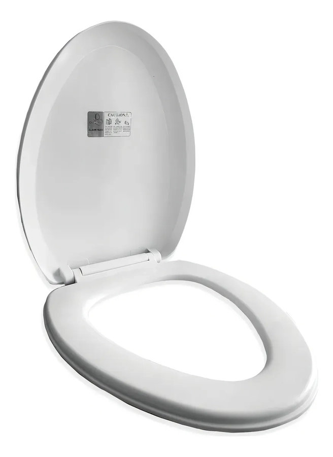 TAPA ASIENTO PARA BAÑO WC - CIERRE SUAVE - Y00397 COLOR BLANCO - 1