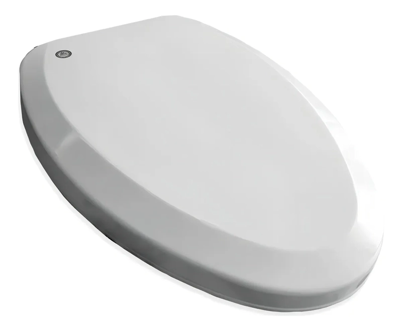 TAPA ASIENTO PARA BAÑO WC - CIERRE SUAVE - Y00397 COLOR BLANCO - 3