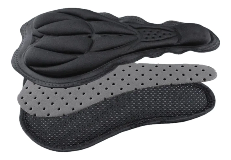 FUNDA ASIENTO COJIN PARA SILLIN BICICLETA ACOLCHADO M02 - 3