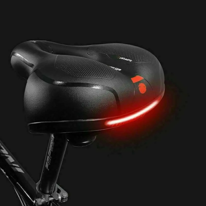 SILLIN ASIENTO DE BICICLETA IMPERMEABLE, COMODO Y SUAVE. - 4