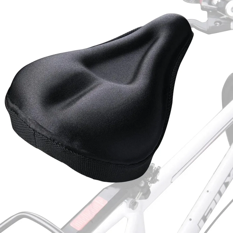 FUNDA PARA SILLIN DE BICICLETA, GEL ACOLCHONADO - 1