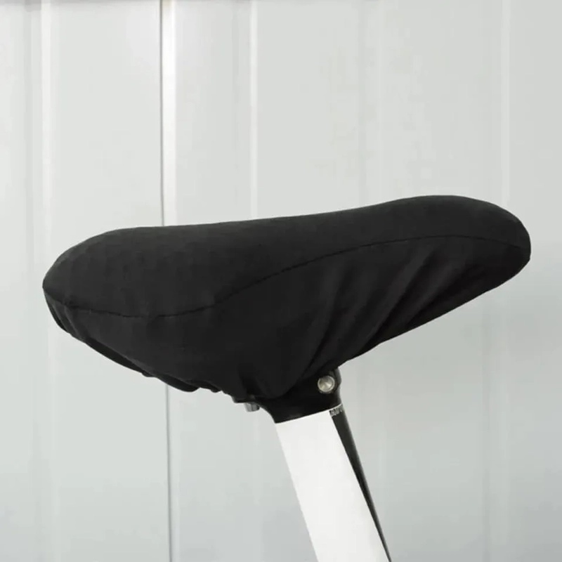 FUNDA SILLIN ACCESORIO BICICLETA ANTIPROSTATICO NUEVO MODELO NEGRO 27 CM 17 CM - 1