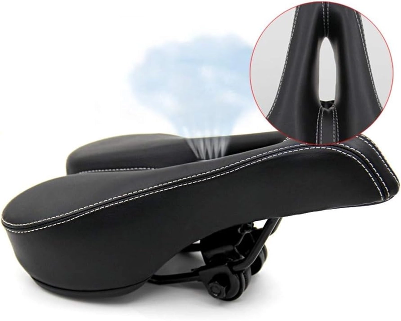 SILLIN / ASIENTO MTB K-SEVEN K7 PROSTATICO ACOLCHADO NEGRO - 2