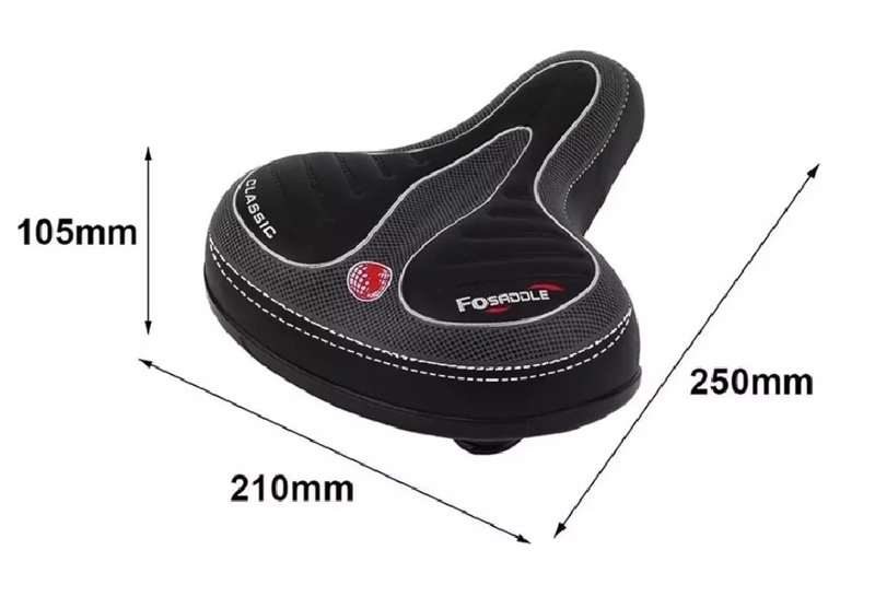 SILLIN ANTI PROSTATICO CON RESORTES TRANSPIRABLE COMODO - 3
