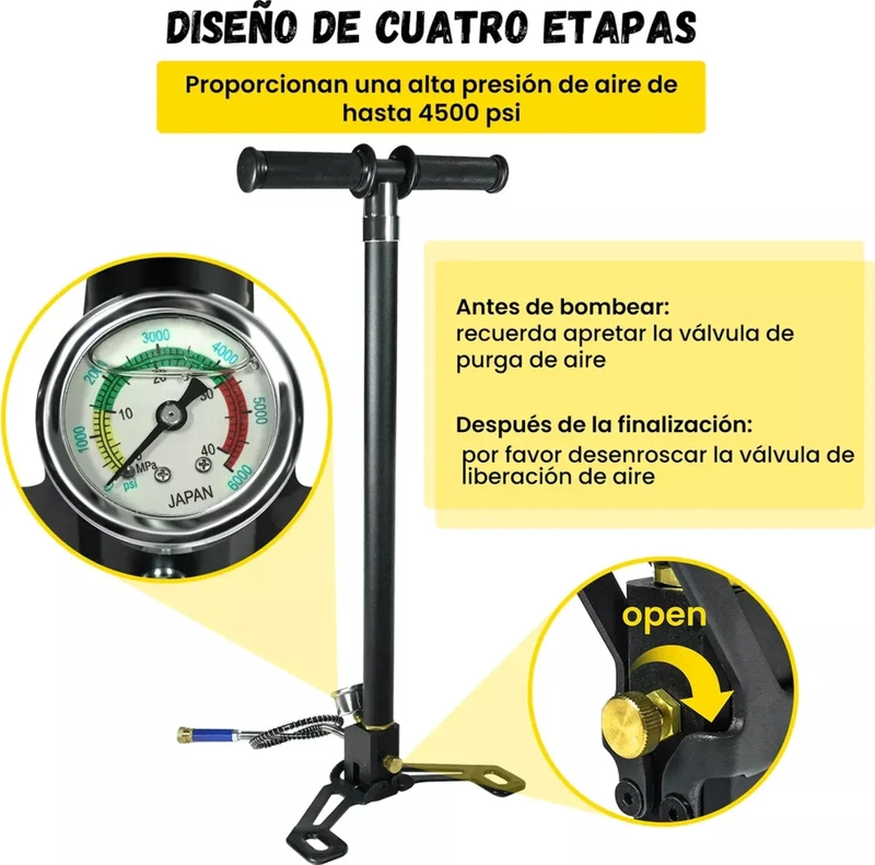 BOMBIN PCP 4 ETAPAS ALTA PRESION 4500PSI Y 300BAR - 2