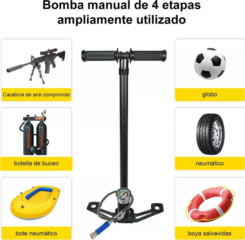 BOMBIN PCP 4 ETAPAS ALTA PRESION 4500PSI Y 300BAR - 4