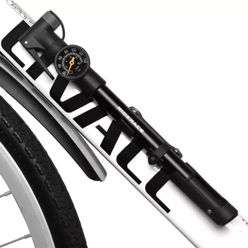 BOMBIN PARA VALVULA FRANCESA Y AMERICANA 120 PSI, FIXIE RUTA NEGRO 2 - 4