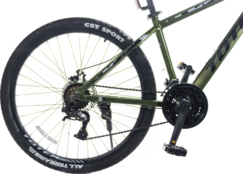 BICICLETA TOTEM MTB ARO 26 MODELO T100 UNISEX NEGRO/VERDE - 2