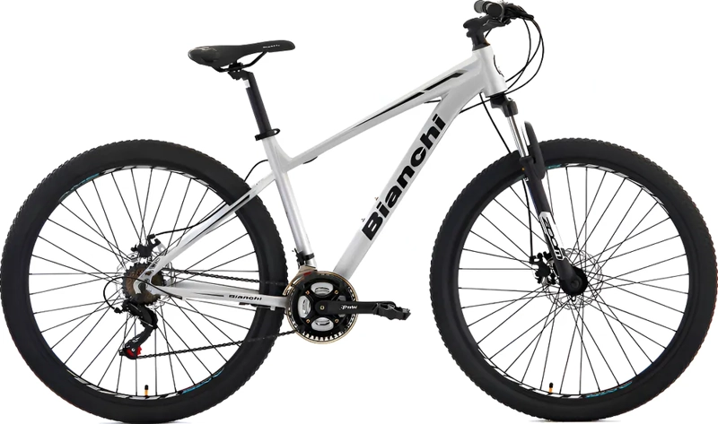 BICICLETA BIANCHI STONE MOUNTAIN 29 SX ALLOY PLA SEMI MATTE COLOR PLATEADO TAMAÑO DEL CUADRO M - 4