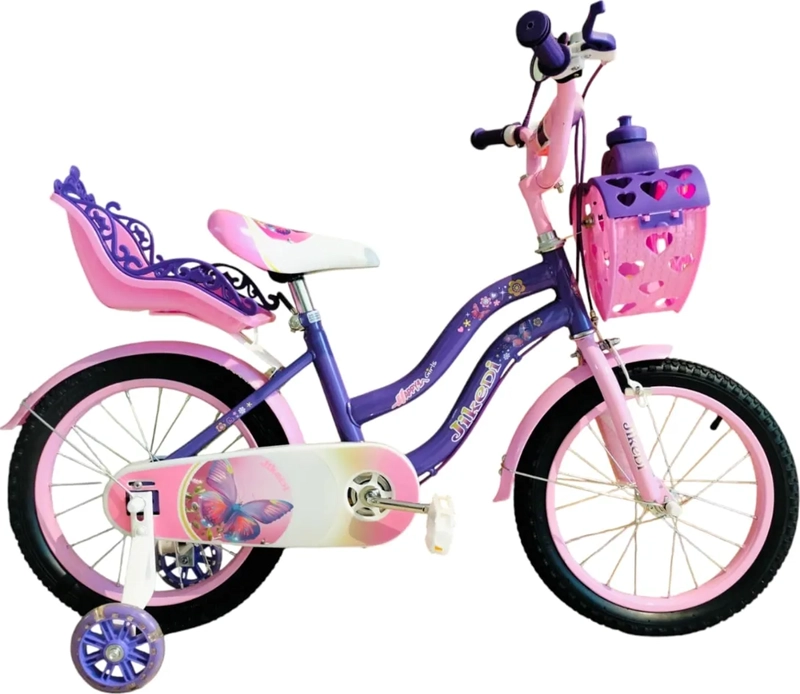 BICICLETA ARO 16 MORADA DE NIÑA VIOLETA S - 1