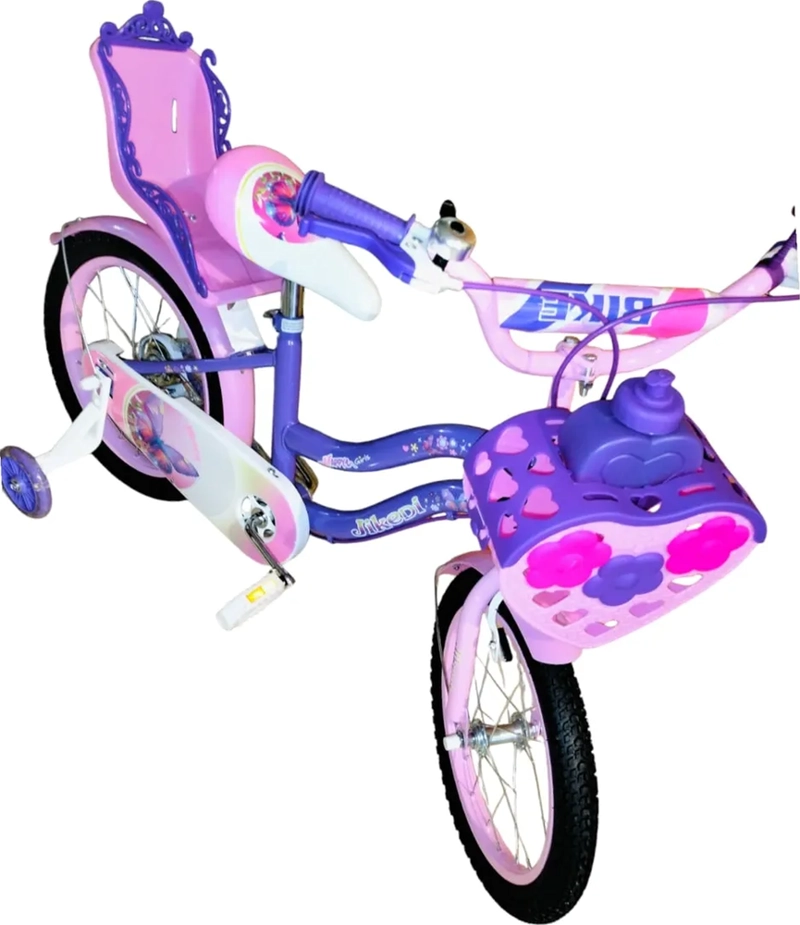 BICICLETA ARO 16 MORADA DE NIÑA VIOLETA S - 3