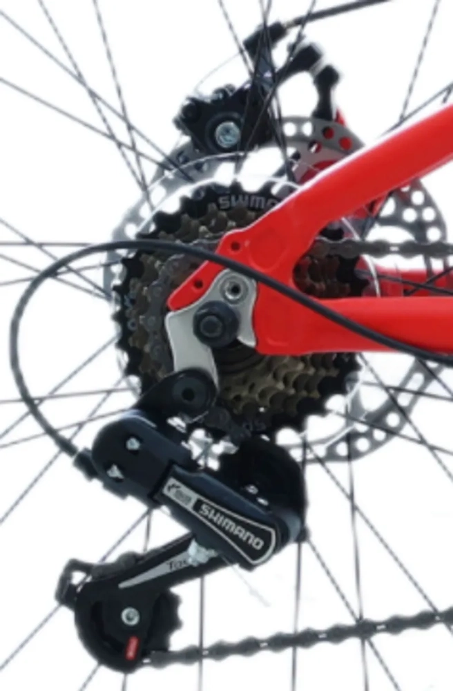 BICICLETA TOTEM MTB ARO 24 MODELO ATLANTIS ROJO 21 CAMBIOS 12 ' - 1