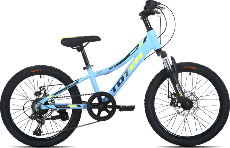 BICICLETA TOTEM MTB ARO 20 MODELO 1100 CELESTE XS - 3